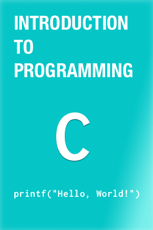 Intro to C book cover